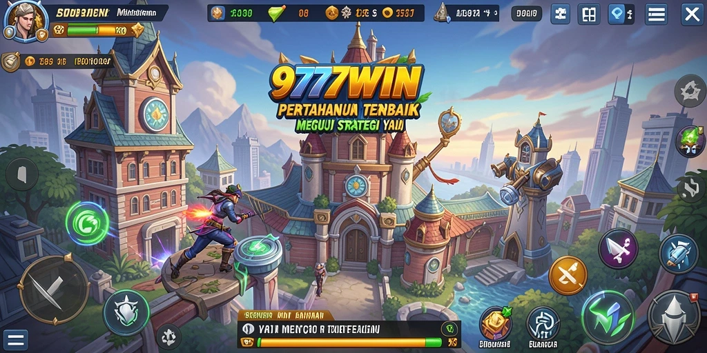 Gameplay menakjubkan dalam 9777WIN dengan strategi Tower Defense.