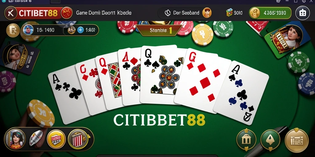 Gameplay seru dalam permainan Domino CITIBET88.