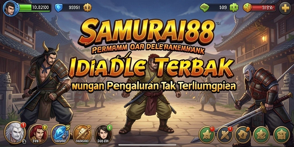 Gameplay SAMURAI88 yang menarik dan seru dalam mode Idle.