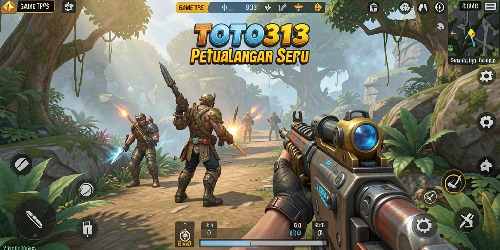 Tampilan permainan TOTO313 yang penuh aksi dan strategi.